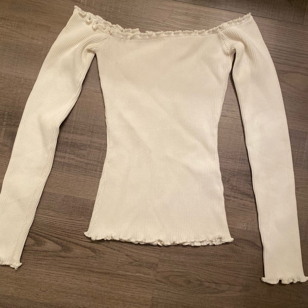 Off Shoulder Flirty Top